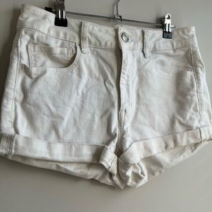 🔥♥️5/$25♥️ American Eagle Super Super Stretch white denim